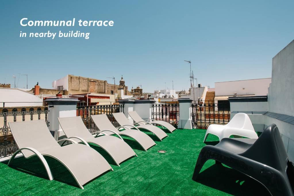 Hostly Rivero 2B Center-Fibre-Communal Terrace-Parking Optional-Cless Sevilla Exterior foto